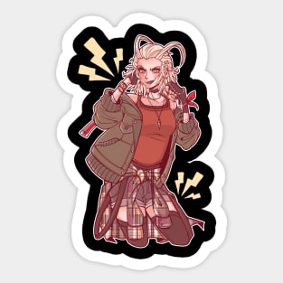 Larxene Lightning Ice Queen Sticker